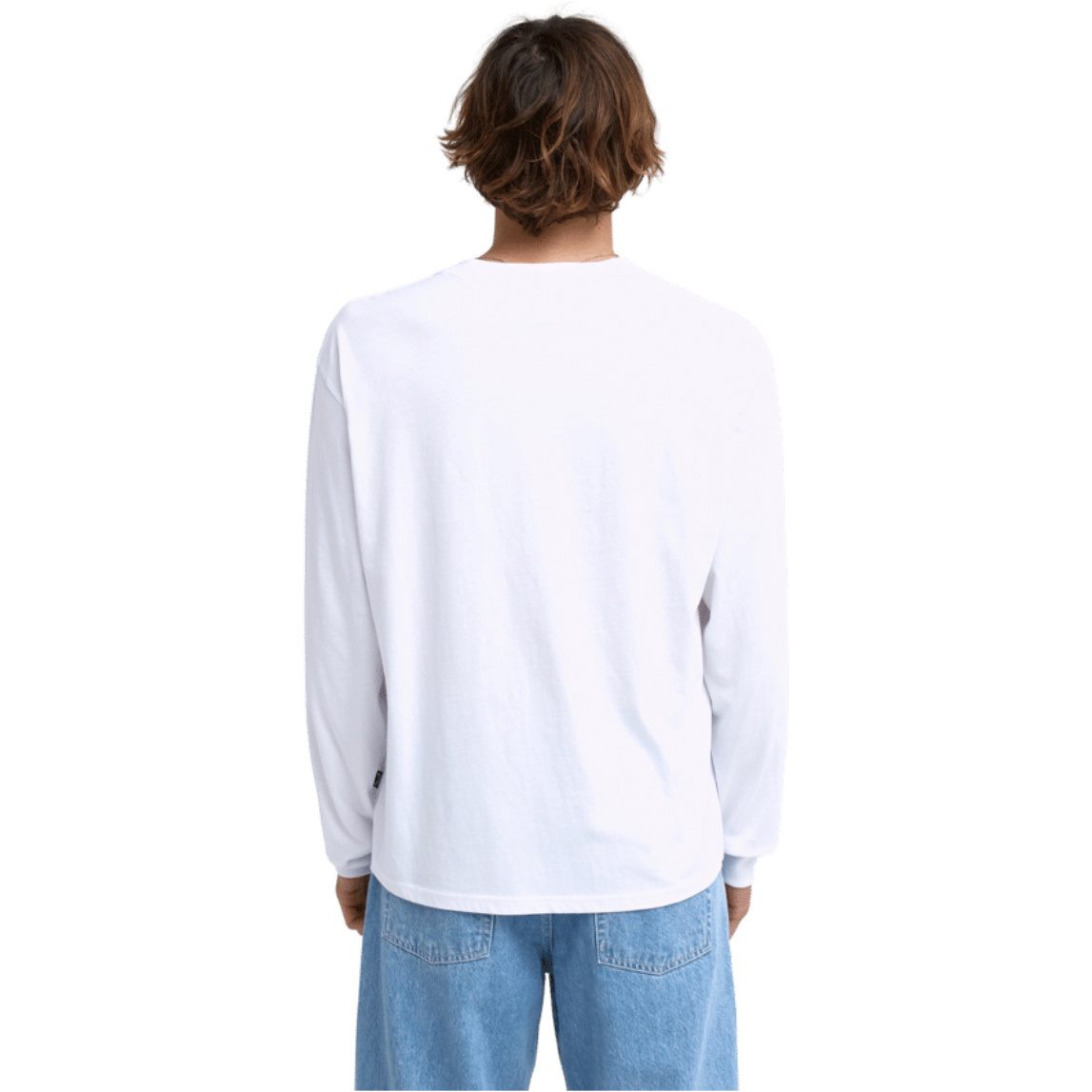 2026 Billabong Mens Bracket OG Long Sleeve T-Shirt EBYZT00666 - White